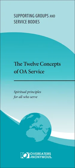 Twelve Concepts of OA Service pamphle